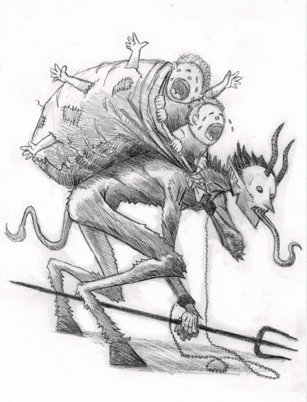 Featured image of post Krampus Drawing Outline Drawing outlines is one of the best ways to grasp the basics of artistic creation