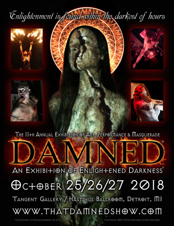 Damned 11 Exhibition, Promo Image