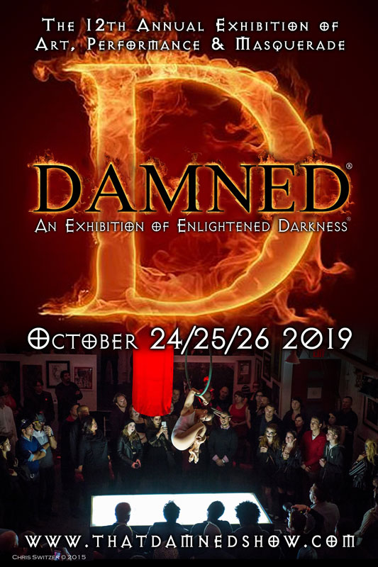 Damned 12 Exhibition, Promo Image
