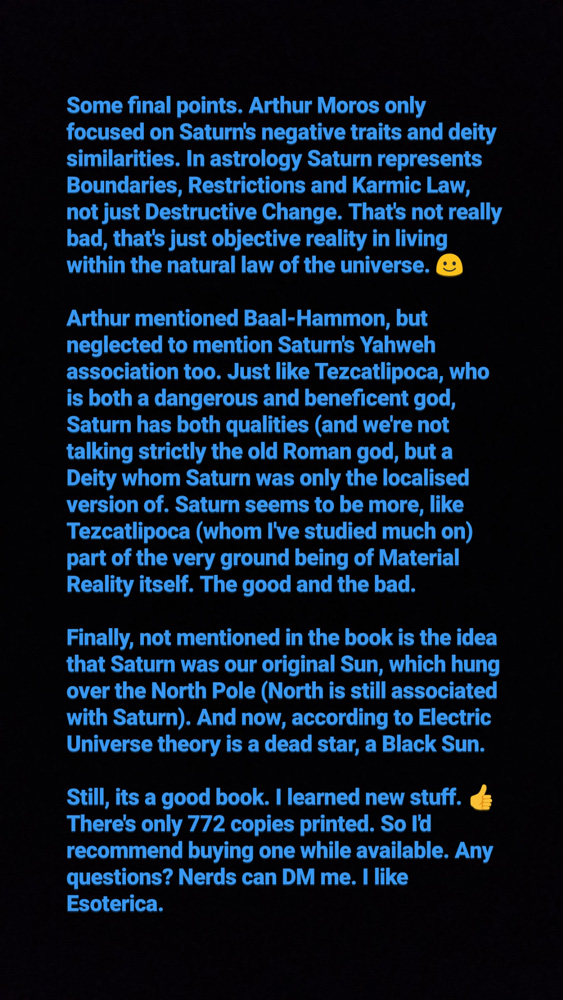 Saturn Book Review 4